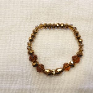 Pulsera cristal - ámbar